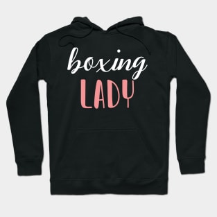 boxing lady - boxing girl Hoodie